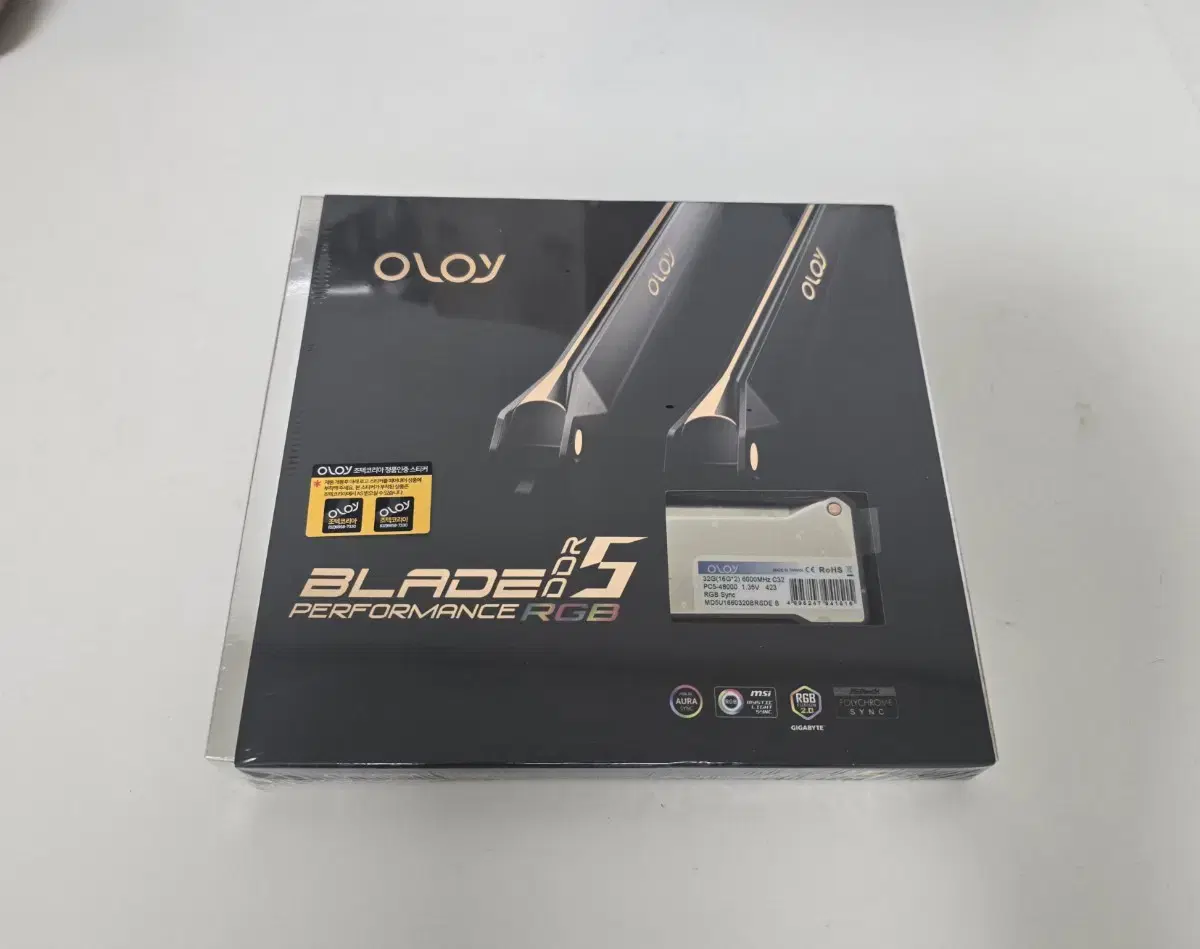 올로와이 램 OLOy DDR5 6000 BLADE RGB 32GB RAM